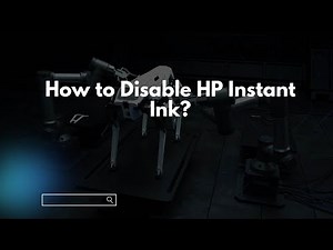 How to Disable HP Instant Ink?