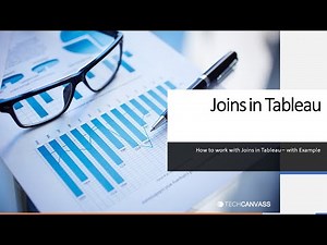 How to create and use joins in Tableau | Tableau Tutorial | Tableau Training