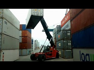 Container Handling | Reach Stacker Operating