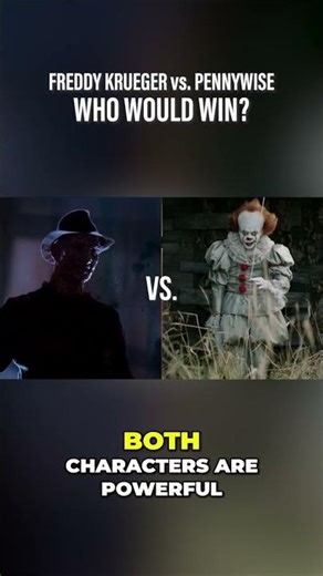 Freddy vs. Pennywise: Who REALLY Feeds On Your Fear? #shorts