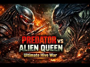 PREDATOR vs ALIEN QUEEN – Ultimate Hive War (Full Cinematic Movie 4K)