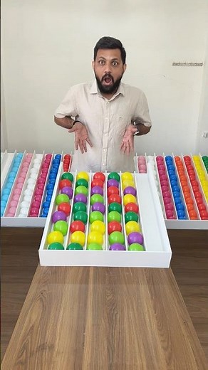 Amazing Color Sorting Challenge | Satisfying Ball Game #ballbuzzgames #shorts #ball #game #gameplay