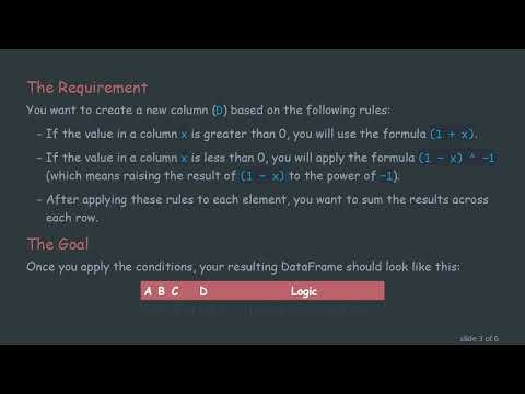 How to Calculate a New Column in Pandas Based on Conditional Logic