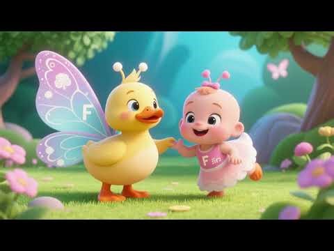 Fairy is for F – Baby Duck ABC Song | Nursery Rhymes & Kids Songs