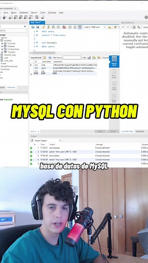 Conectar MYSQL con PYTHON
