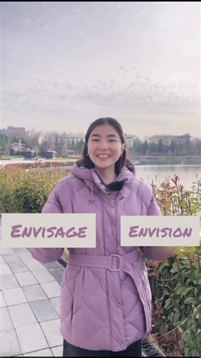 English Teacher | IELTS instructor | What's the difference between envision and envisage? Learning English is fun with me! Watch the video and find out #englishlanguage... | Instagram