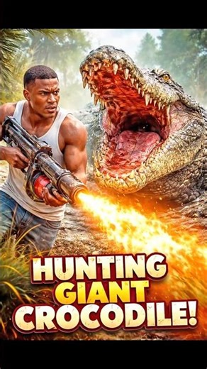 Franklin vs Giant Crocodile 😱🔥 All GTA Characters Fight!