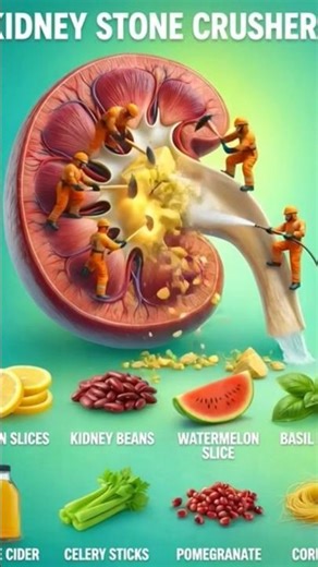 Stop Kidney Stone By Best Foods To Flush Them Out