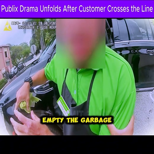 Publix Drama Unfolds After Customer Crosses the Line #cop #police #crime #officer | 2 Reels Viral