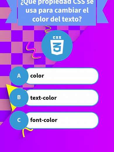 ¡Desafío CSS! ¿Cuántas Preguntas Puedes Acertar? 🎨 ¿Estás listo para poner a prueba tus conocimientos de CSS? 🌐✨ En este video, te presentamos un quiz con 6 preguntas básicas sobre CSS que todo desarrollador web debe conocer. #CSSQuiz #CodeChallenge #Programación #CSS #Quiz #DevLife #CodeLearning #WebDesign #FrontEnd #WebDevelopment #Shorts