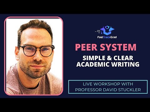 PEER system: easy and clear academic writing