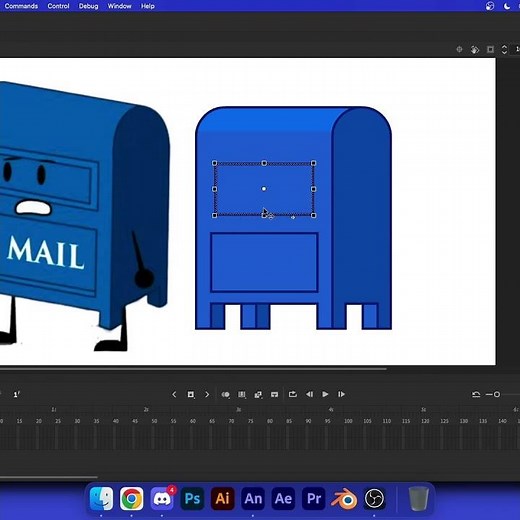 Making Object Show Assets Mini - Ep. 2: Mailbox (Object Mayhem) #shorts #objectshows