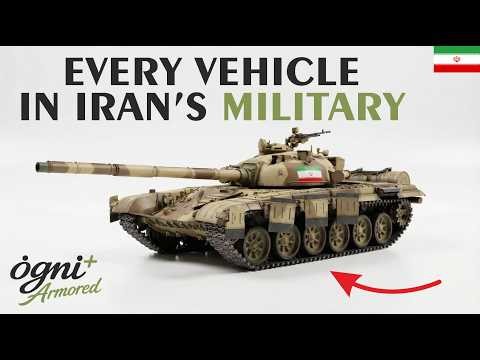 Every Armored Vehicle In Iran's Military