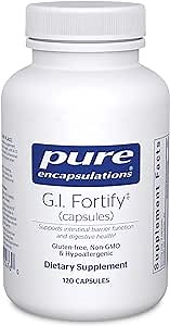 Pure Encapsulations G.I. Fortify (Capsules) | Supports G.I. Function, Motility and Detoxification | 120 Capsules