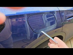 VW ID.4 Or Any VW Fuel Door or Charge Port Door Won't Open. Credit Card, Hotel Key Card hack!