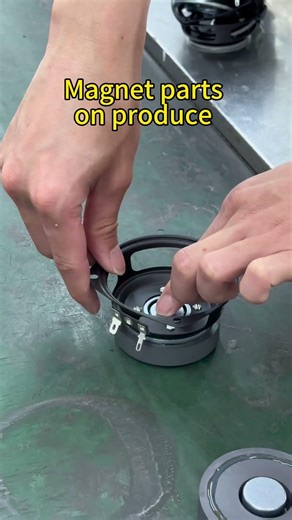 Do you know how to assembly speaker’s magnet parts? #factory #fyp #factory #oem #wholesale