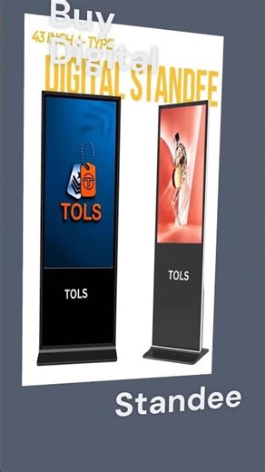 43 inch digital standee
