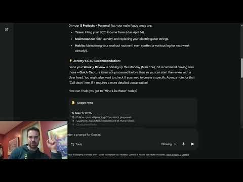 Meet "Jeremy": My AI GTD Assistant for Google Keep