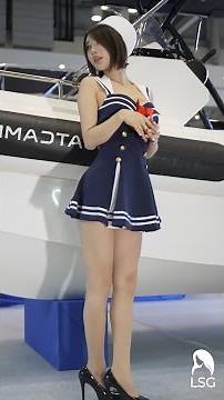 [4k] 레이싱모델 송주아 Song Joo ah - 2022 오토보트쇼 - 아시아에서 가장 섹시한 여성 선원