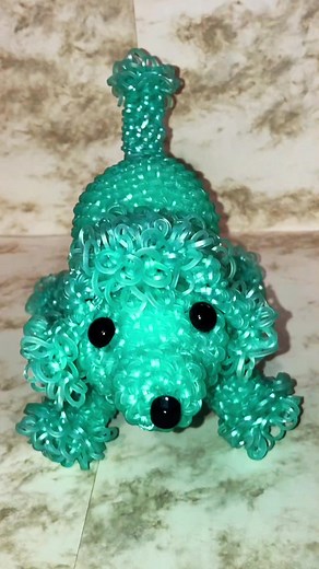 Rainbow Loom Poodle Tutorial by Olympus_da_loomer on YouTube