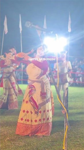 Hutuli ৰ তালে তালে নাচনীৰ সুন্দৰ বিহু নৃত্য | আমিনগাঁও মুকলি বিহু