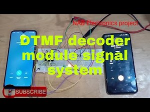 How to make DTMF decoder module signal system.