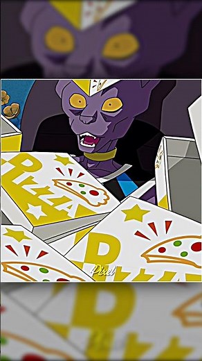 Goku and Vegeta ate Beerus' pizza 🤣🍕