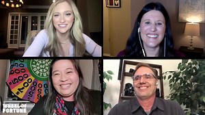 Wonder what it’s like to win $100,000 on Wheel of Fortune? How about what it’s like to be 1 of 3 $100,000 winners IN A ROW? Find out with Maggie Sajak as she chats with Lisa, Mark and Bree about their history-making wins! | Wheel of Fortune