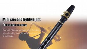 Watch the sound of mini saxophone on Amazon Live