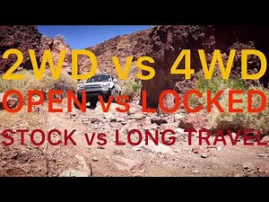 Offroad Comparison: Toyota 4Runners, 3rd gen and 4th gen