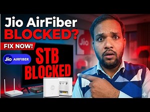 Jio AirFiber Set Top Box Blocked ❌|Jio Set Top Box Unblock Kaise Kare (100% Working)Fix in 5 Minutes