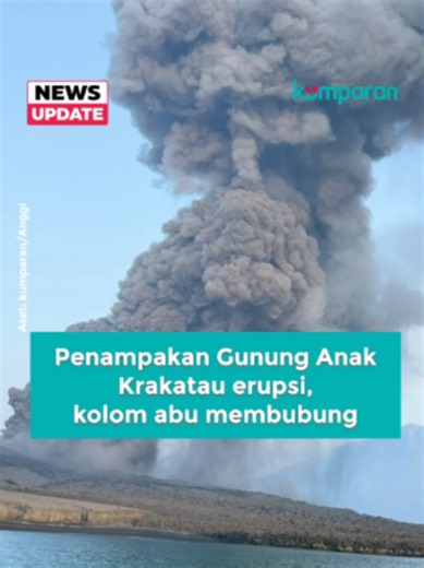 Gunung Anak Krakatau kembali mengalami erupsi pada Minggu (16/8) pukul 17.06 WIB. Kolom abu membubung. Kapal wisatawan yang berlayar di sekitar Gunung Anak Krakatau dilarang mendekat ke lokasi dan diimbau untuk segera menjauh. Tidak ada suara letusan, namun kolom abu yang keluar dari mulut Gunung Anak Krakatau terlihat tebal. Muntahan kolom abu terjadi dua kali. Setelah itu, kolom abu masih keluar namun tipis-tipis. Sebelumnya pada pukul 09.12 WIB, erupsi terjadi dengan kolom abu setinggi 200 me