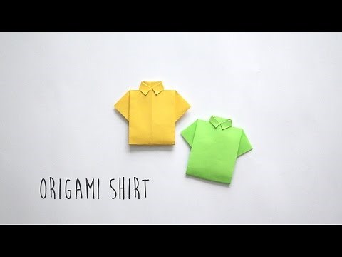 How to Fold: Origami Shirt