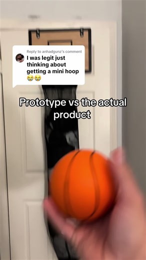 Prototype vs Actual Product: Mini Hoop Basketball