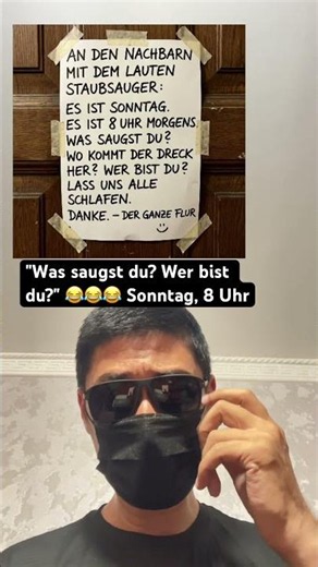 Der ganze Flur hasst den Sonntags-Staubsauger 😂