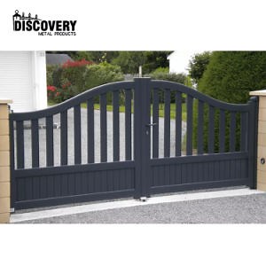 [Hot Item] Latest Outdoor Main Gate Designs Modern Aluminium Driveway Gate