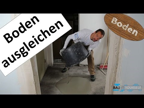 Floor leveling compound instructions - leveling the floor - applying leveling compound