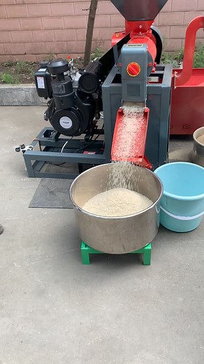 160K views · 1.3K reactions | BB-N70D commercial rice mill machine with 10hp diesel engine +elevator | Backbone machinery | Facebook