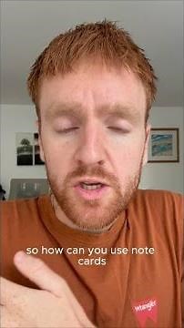 How to use cue cards! #shorts