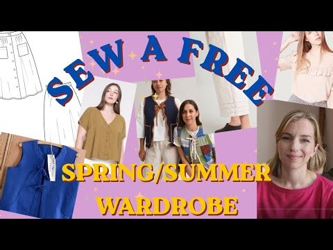 Free patterns for a Spring Summer wardrobe! | Easy, free sewing patterns