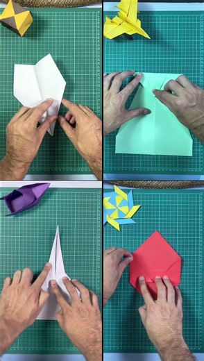4 Best paper origami crafts idea that you make easily #shorts #diy #crafts