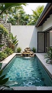 Piscina en patio . | Piscinas Casa