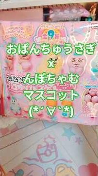 おぱんちゅうさぎxんぽちゃむチョコがけビスケット♡#食玩#お菓子#おぱんちゅうさぎ#かわいい