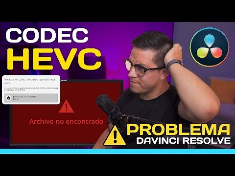 🟠 Fix video compatibility in WINDOWS and DAVINCI RESOLVE - CODEC HEVC