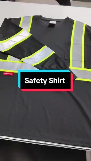 ProtectX Hi Vis Long Sleeve Safety Shirt #ProtectX #constructionworker #safety #workwear #workwear #reflective