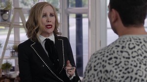 Moira at her Moira-est. Schitt's Creek returns January 24 only on Pop. | Pop