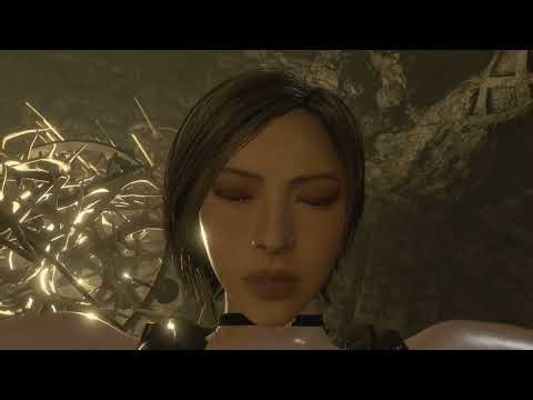 (Re4 remake ryona) Ada gets defeated by Sadler.