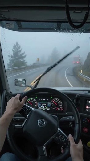 You Can't Rush Through This Fog 🚛🌫️