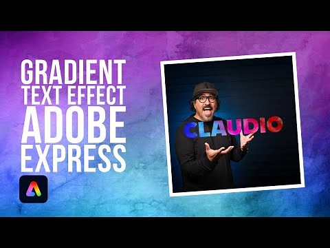 Discover The Easy Way To Create Gradient Text Using Adobe Express