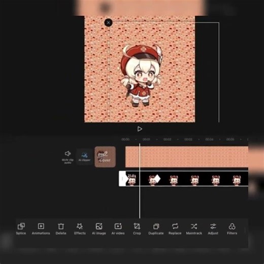 How to make smooth animations in 1 min! #tutorial #genshinimpact #klee 